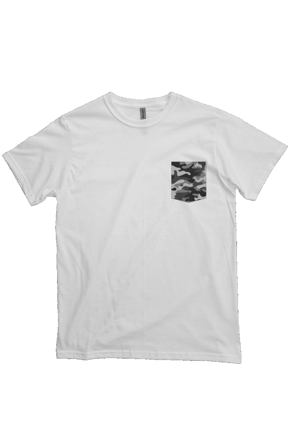Organic Cotton Camo Pocket Tee