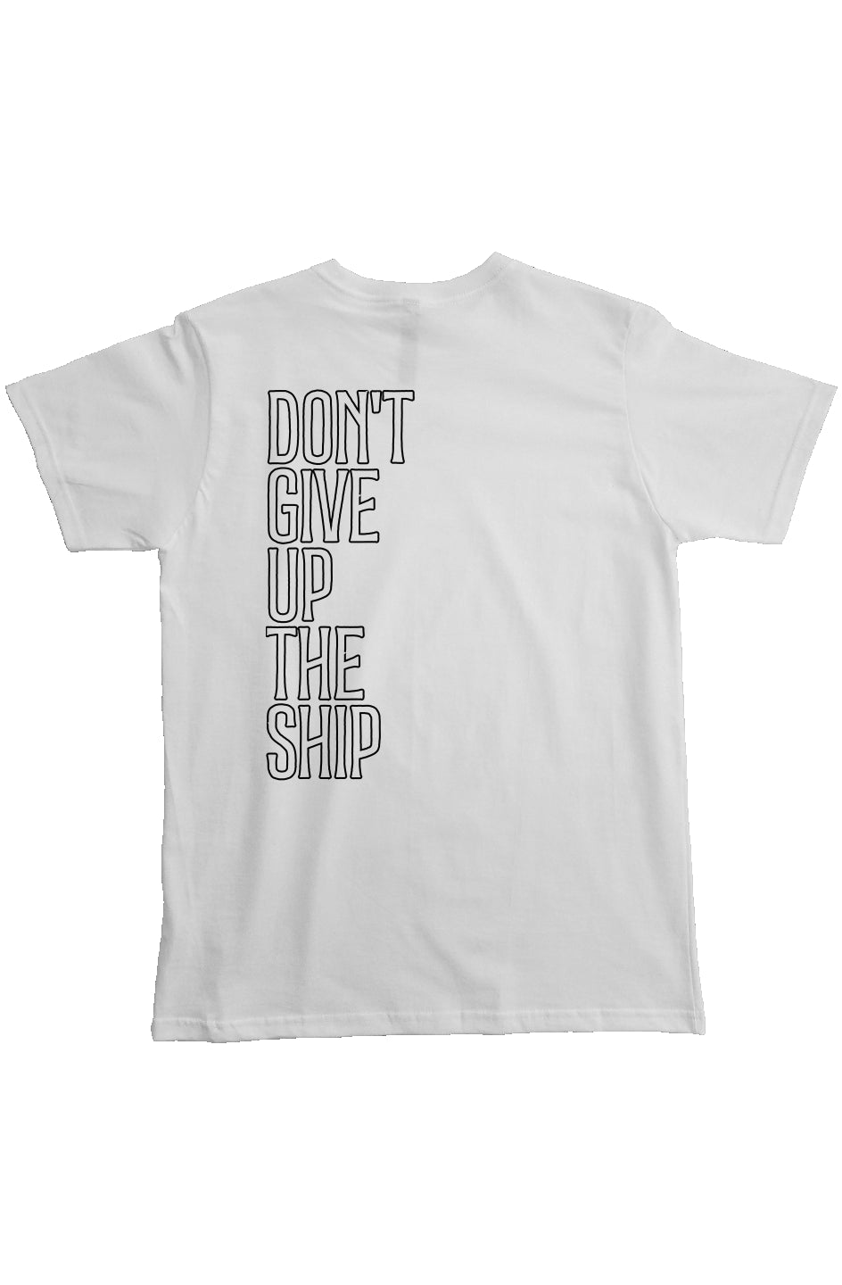 Organic Cotton James Lawrence Pocket Tee (Black Outline)