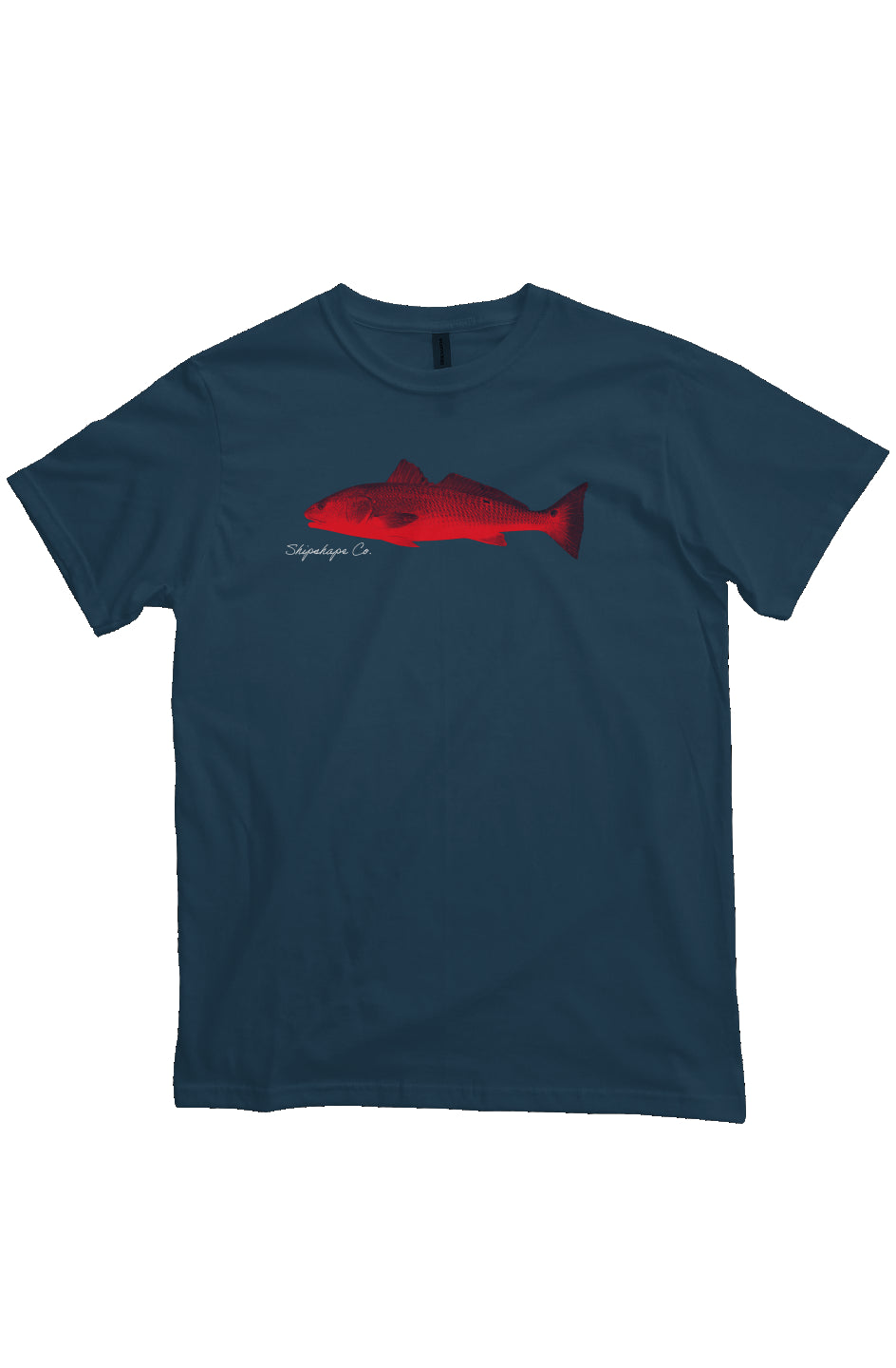 Organic Cotton Red Fish Classic Tee